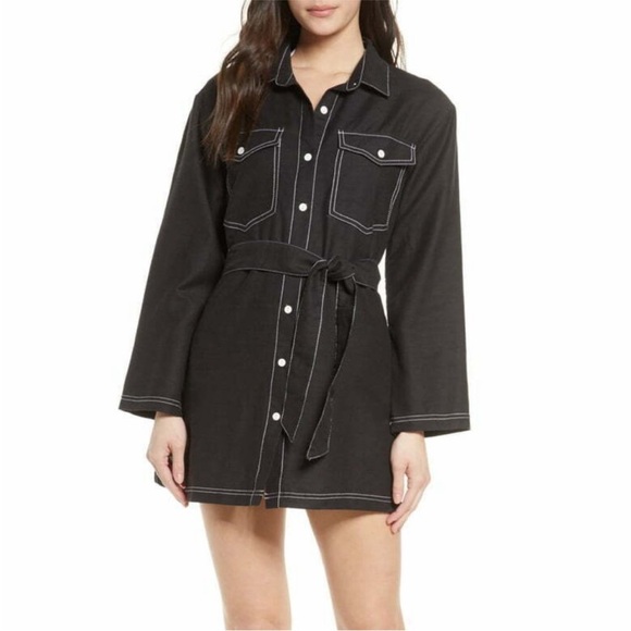 Dolce Vita Denim Style Swim Cover Up Cover up Dress - Picture 5 of 7